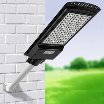 Solární pouliční lampa 200 LED s konstantním svícením